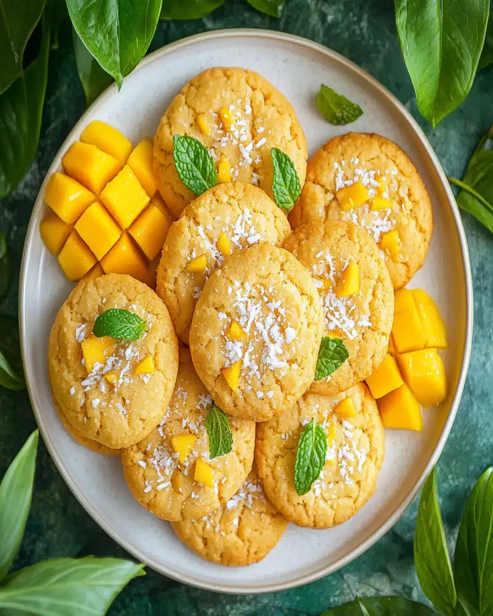 Tropical Mango Cookies: Easy, Chewy Bliss for Your Taste Buds
