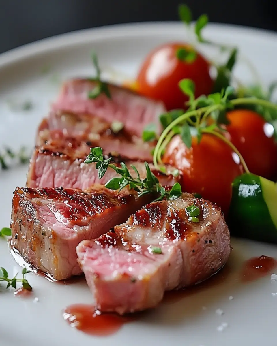 Iberico Pork Secreto with Sea Salt: Juicy Bliss at Home