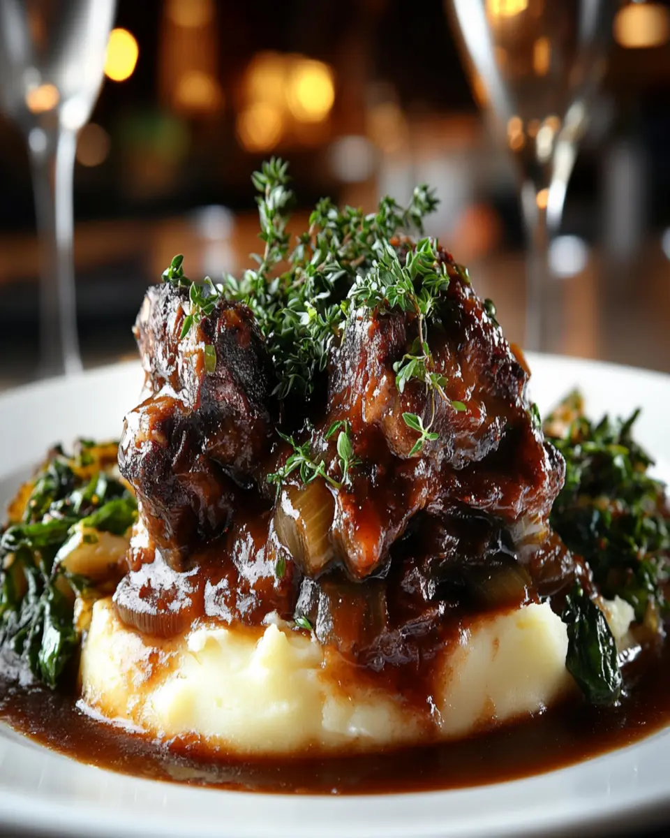 Slow-Braised Oxtail: Indulgent Comfort in Every Bite
