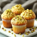 Easy Bakery-Style Pistachio Muffins First Image First Image