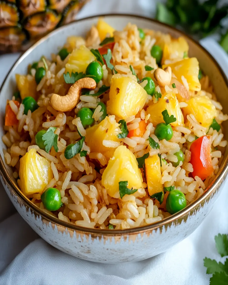 Pineapple Rice: A Juicy Twist on Your Favorite Comfort Food