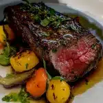 Anchovy Butter Basted Hanger Steak First Image First Image