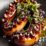 Octopus Tentacles Charred in Tallow First Image First Image