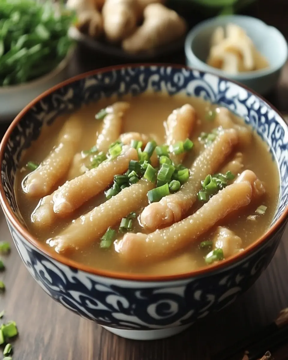 Chicken Feet Broth, Double Simmered: The Best Comfort Elixir