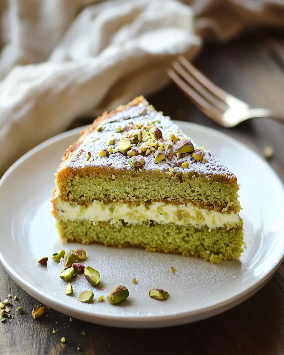 Pistachio Coffee Cake: Indulgent Cream Cheese Surprise!