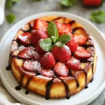 French Strawberry Flaugnarde First Image First Image