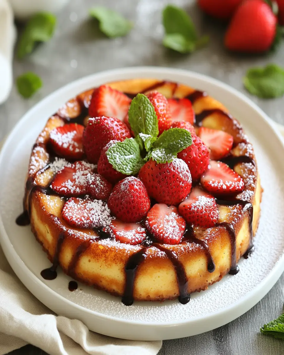 French Strawberry Flaugnarde: A Delightfully Easy Treat