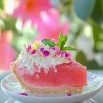 Fluffy Watermelon Pie First Image First Image