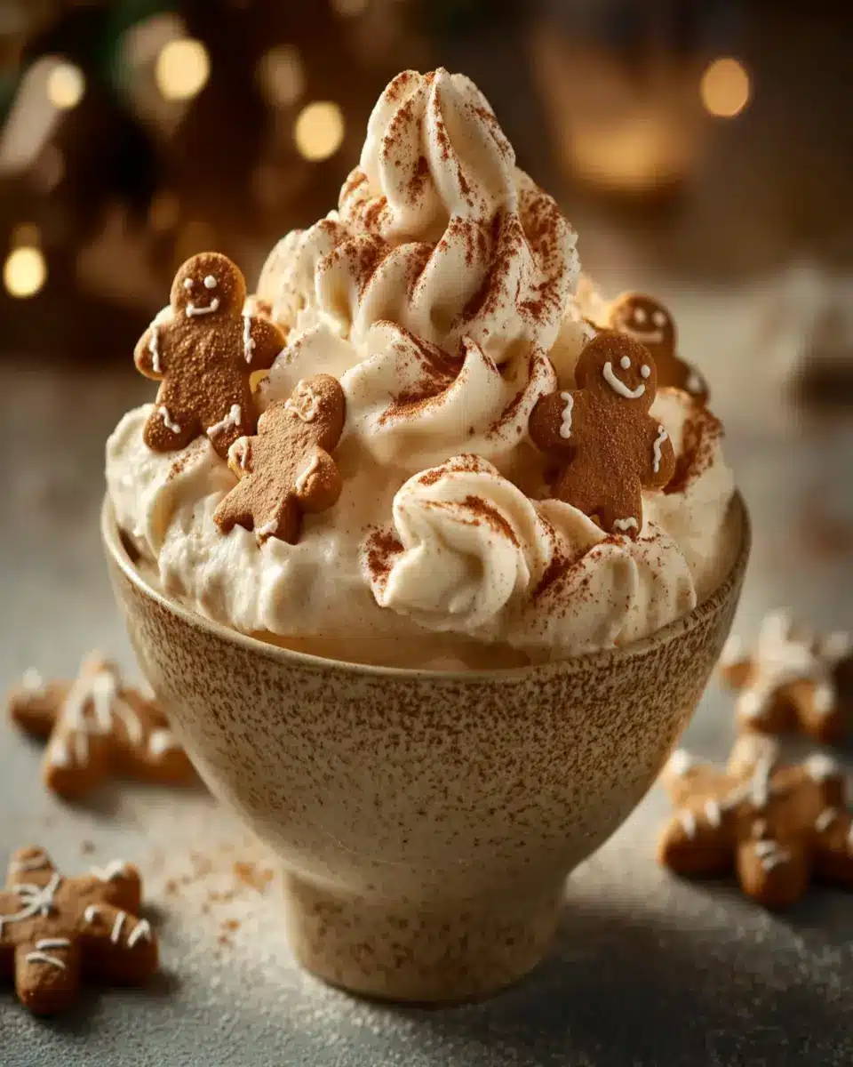 Gingerbread Nice Cream: The Indulgent Treat You’ll Crave!