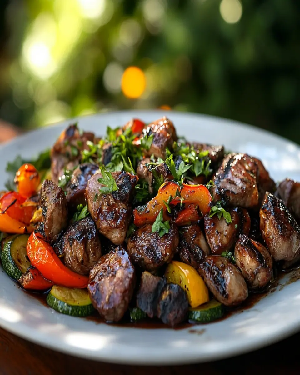 Chicken Liver and Heart Mixed Grill: Juicy Flavor Adventure