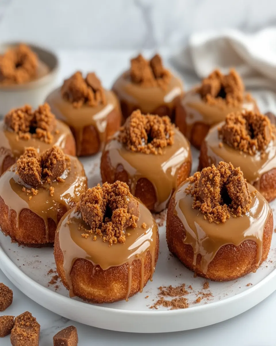 30-Minute Lotus Biscoff Donuts: Irresistibly Sweet Bliss