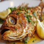 Fish Head Collar Broiled to Crispy First Image First Image