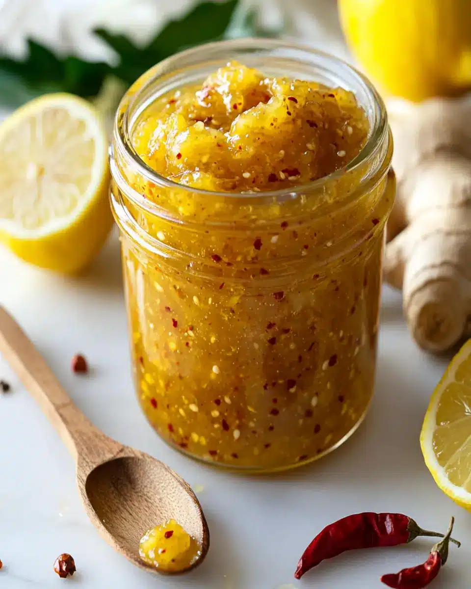 Lemon Ginger Chili Jam: A Boldly Sweet and Spicy Delight