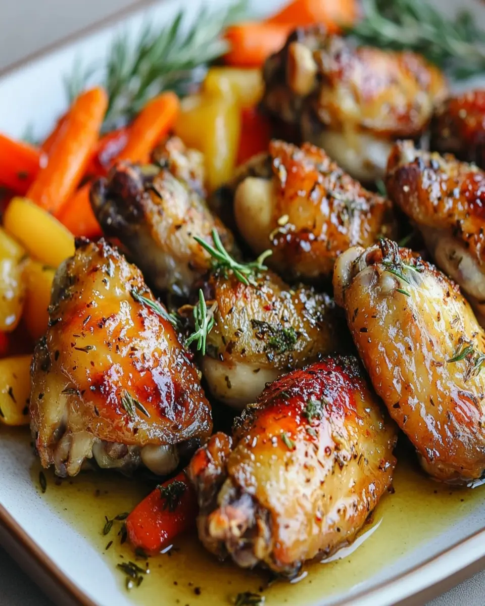 Goose Fat Roasted Chicken Wings: Irresistibly Crispy Delight