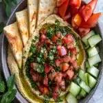 Tabbouleh Hummus Dip First Image First Image