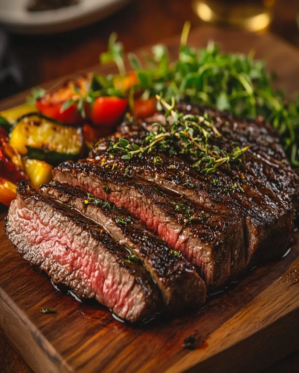 Beef Chuck Flap (Bavette) over Charcoal: Juicy Perfection Awaits