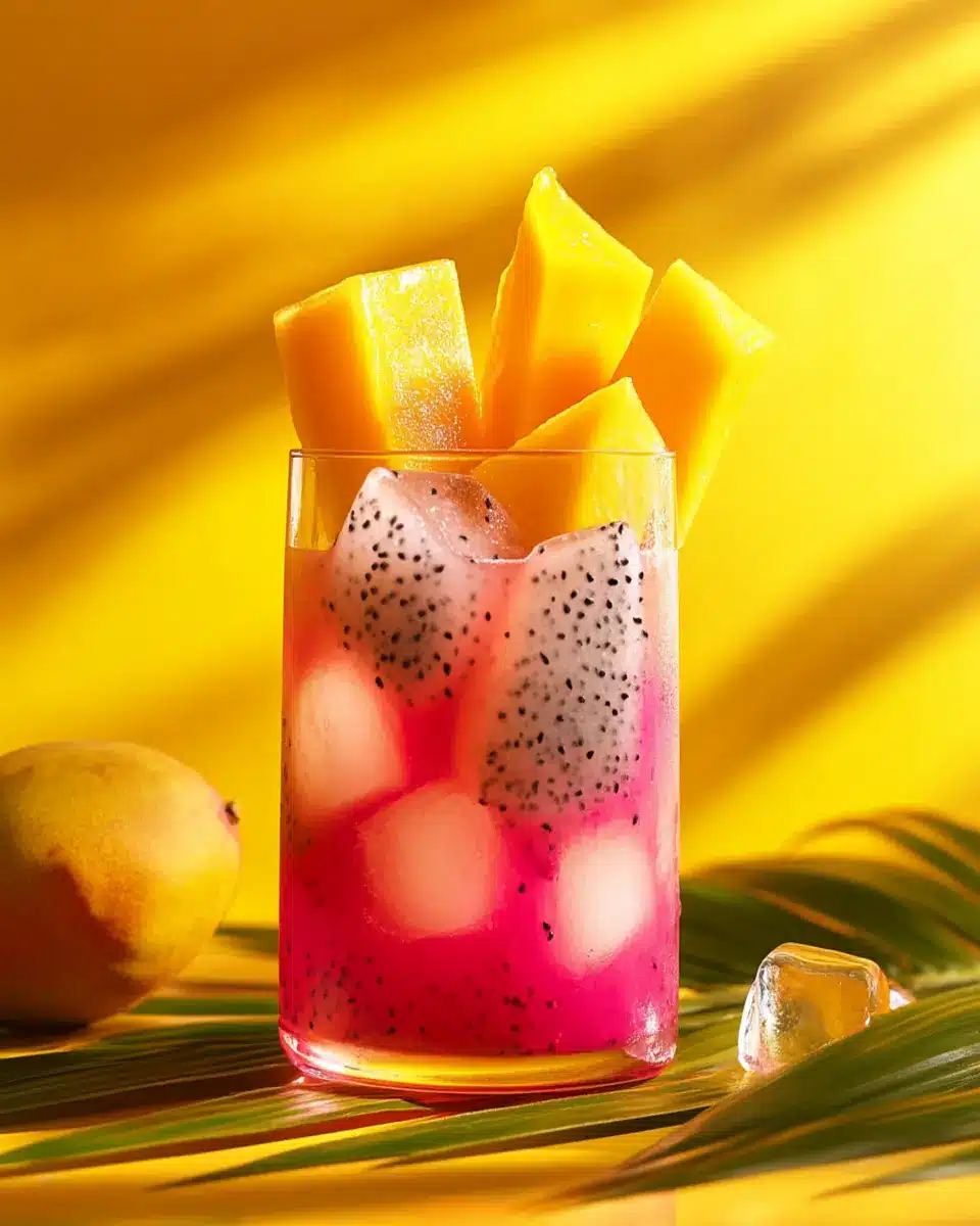 Mango Dragonfruit Refresher: The Best Homemade Delight