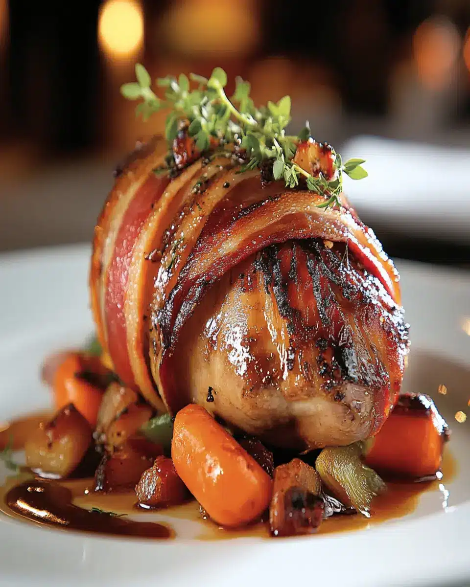 Roast Pheasant in Bacon Blanket: Juicy Indulgence Awaits!