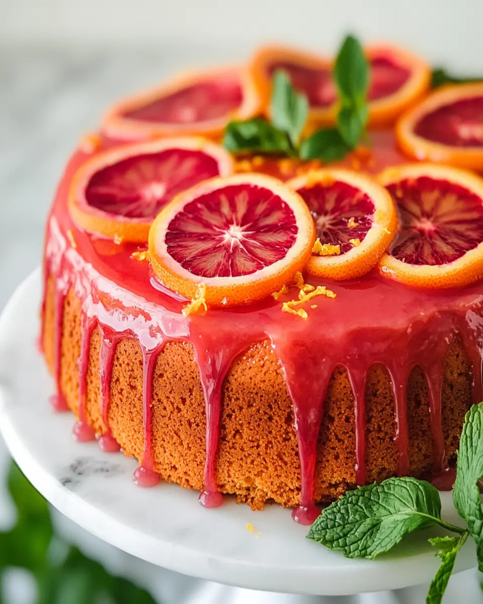 Best Blood Orange Cake: Indulge in Zesty, Sweet Bliss