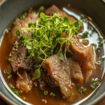 Braised Beef Tripe in Rich Bone Broth First Image First Image