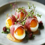 Quail Eggs Wrapped in Prosciutto First Image First Image