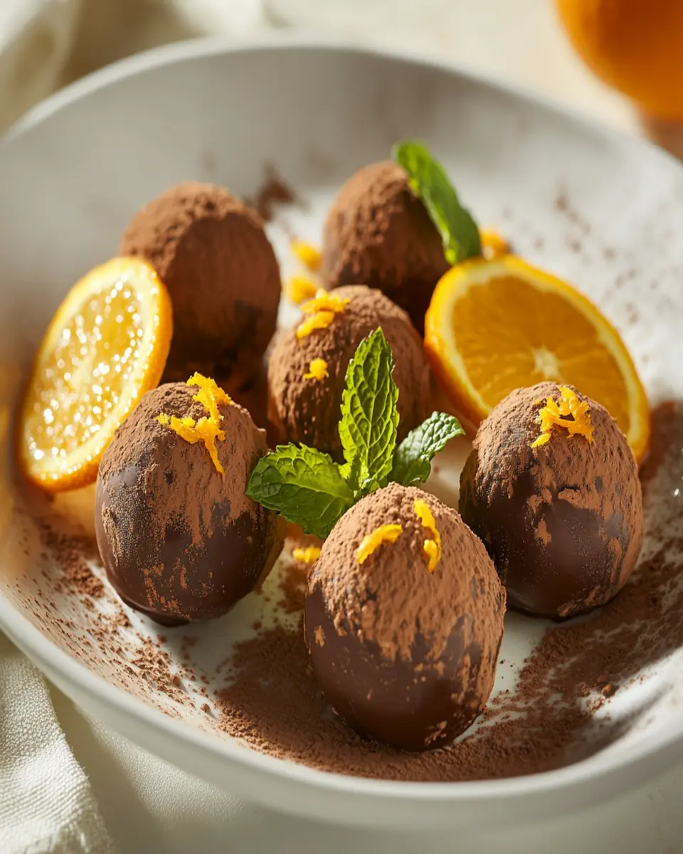 Easy Orange Truffles: Irresistibly Creamy and Decadent Treats