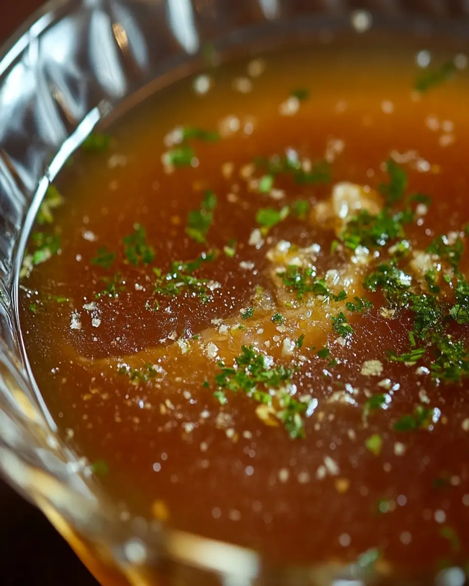 Pork Trotter Broth Reduced to Glace: Heartwarming Flavor Boost