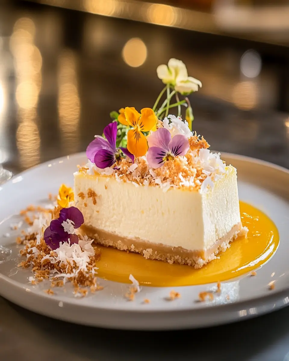 Coconut Cheesecake Bliss: The Best Creamy Indulgence Ever