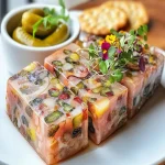 Head Cheese Terrine, Sliced and Seared First Image First Image