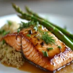 Maple Glazed Salmon First Image First Image