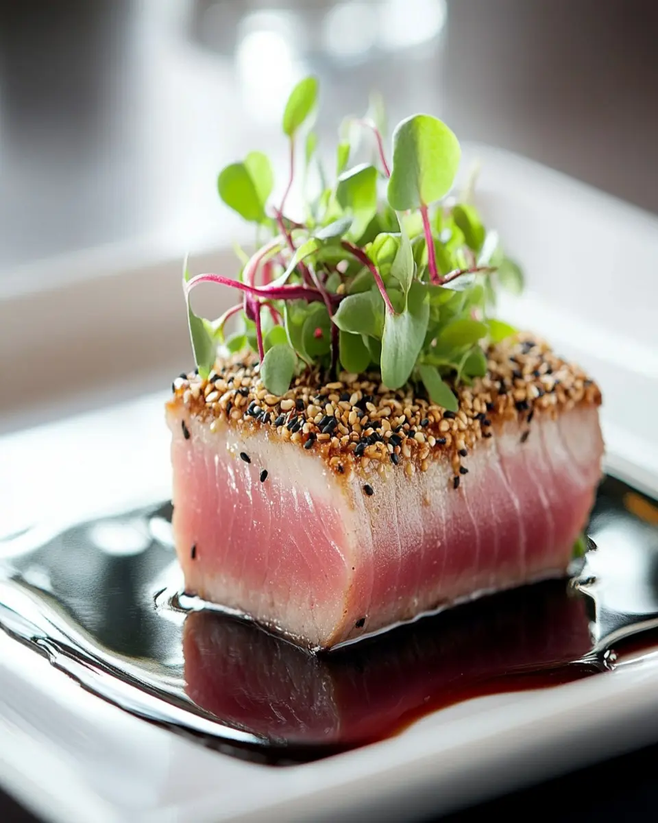 Sesame Crusted Tuna: Irresistibly Juicy and Homemade Delicious