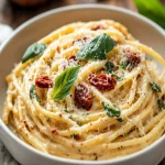 Sun-Dried Tomato Alfredo First Image First Image