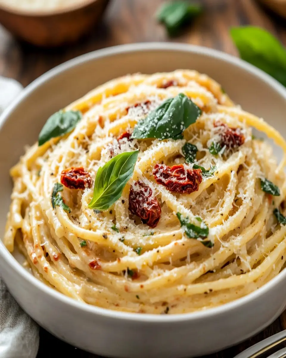Sun-Dried Tomato Alfredo: Indulgent Comfort in Every Bite