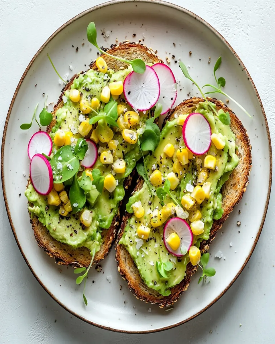 Avocado Corn Toast: The Best Fresh Twist on Breakfast Bliss