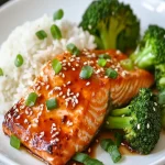 Honey Sriracha Salmon First Image First Image