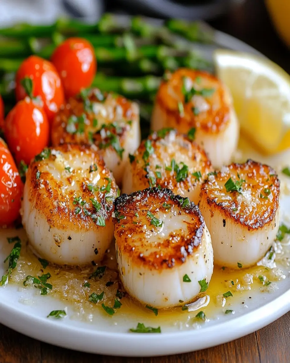 Garlic Parmesan Scallops: Irresistibly Creamy Delight at Home