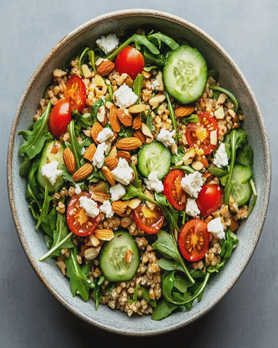 Cinder-Toasted Farro Salad: Bold Flavor in Every Bite