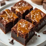 Salted Caramel Brownies First Image First Image