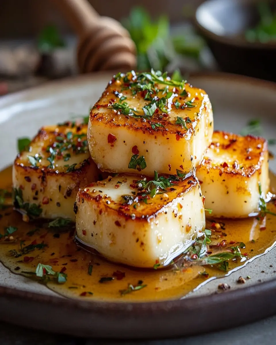 Hot Honey Halloumi: Irresistibly Sweet & Savory Delight!