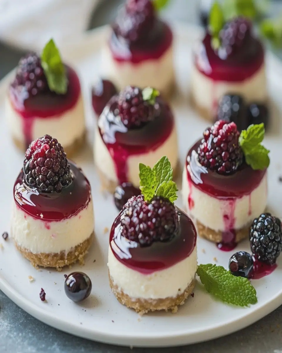 No-Bake Cheesecake Bites: Irresistibly Light & Creamy Treats