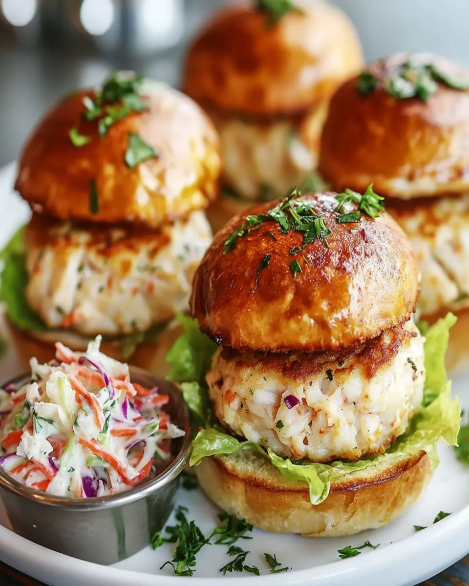 Crab Cake Sliders: Irresistibly Juicy & Perfect for Home Chefs