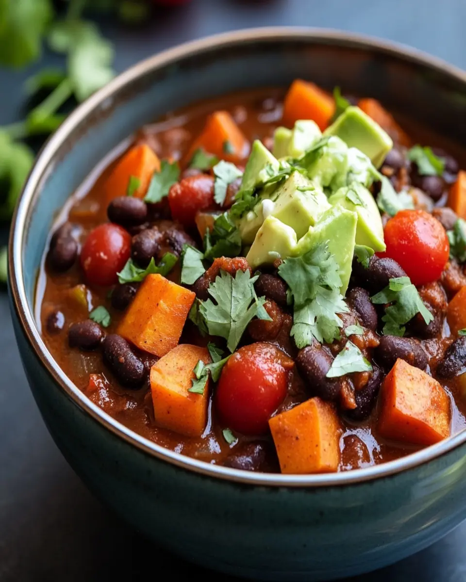 Black Bean Sweet Potato Chili: A Hearty Indulgence Awaits