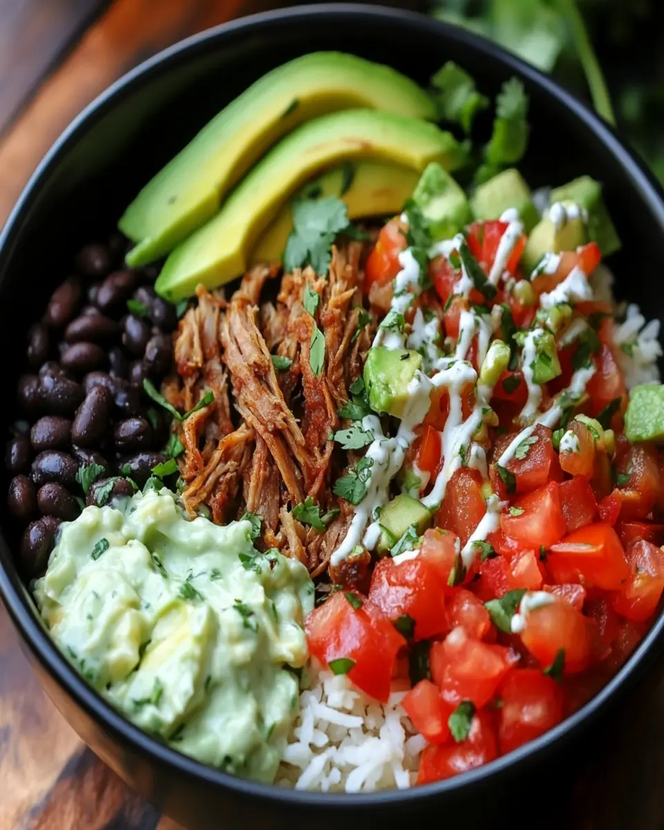 Crispy Carnitas Bowls: Easy Weeknight Dinner Delight