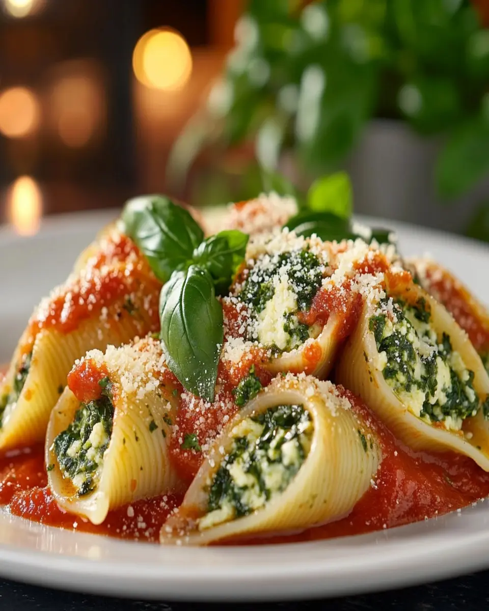 Spinach Ricotta Stuffed Shells: The Best Cozy Comfort Food