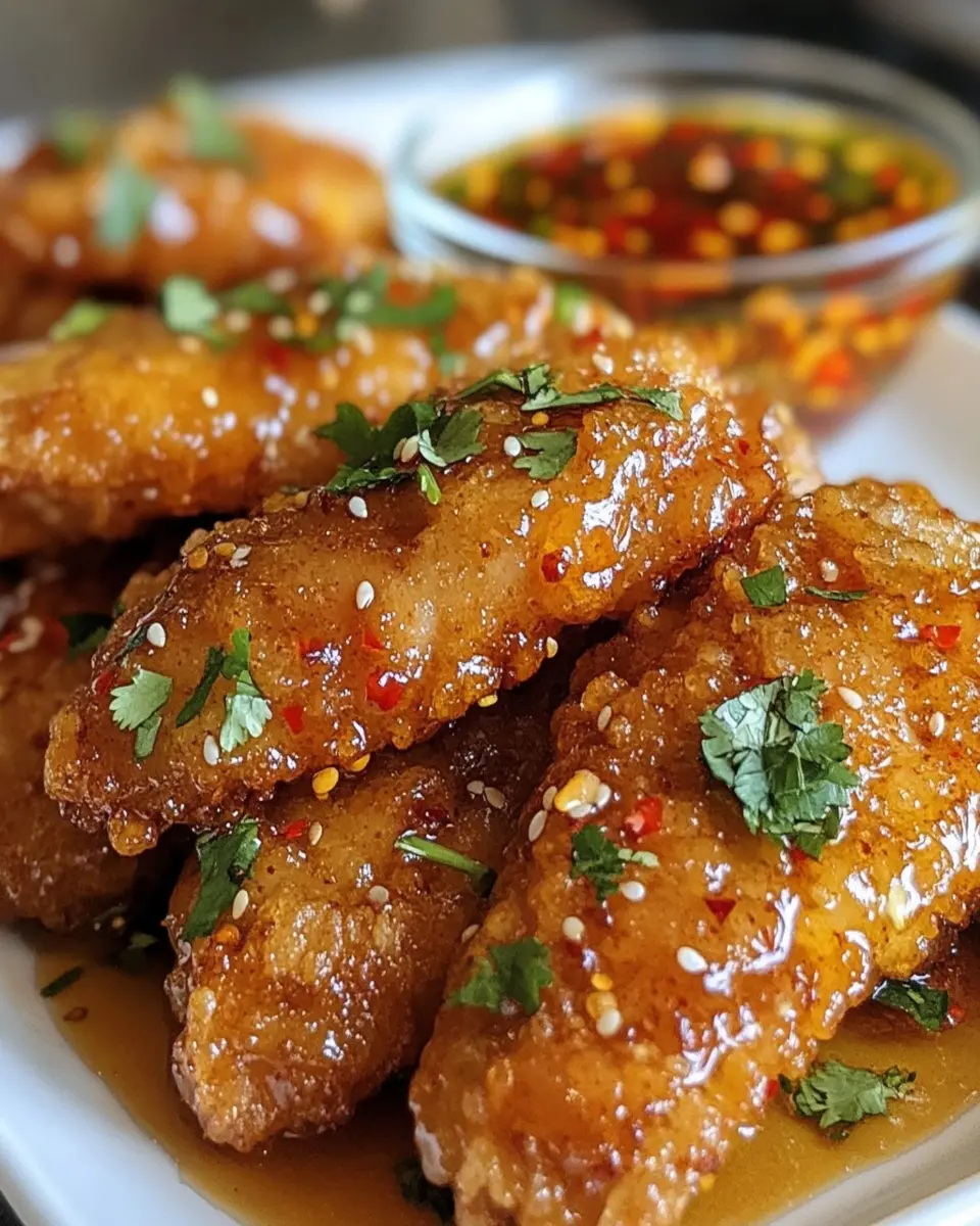 Hot Honey Chicken Tenders: Irresistibly Sweet & Spicy Delight