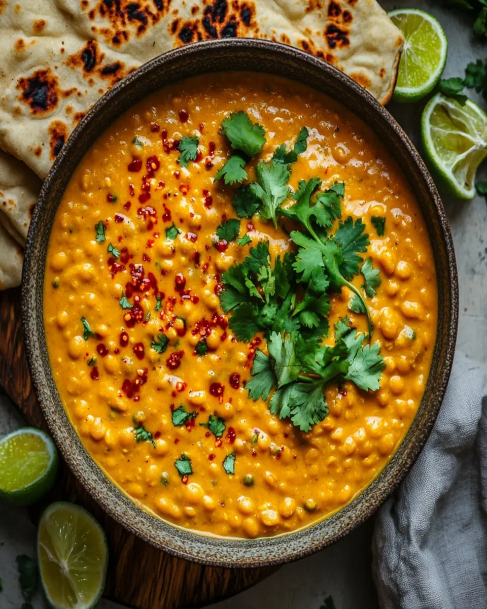 Lentil Coconut Dahl: A Cozy, Flavor-Packed Delight at Home