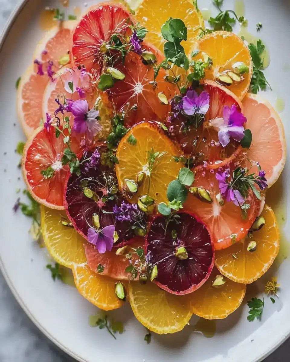 Starlit Citrus Carpaccio: Easy, Zesty Delight for All