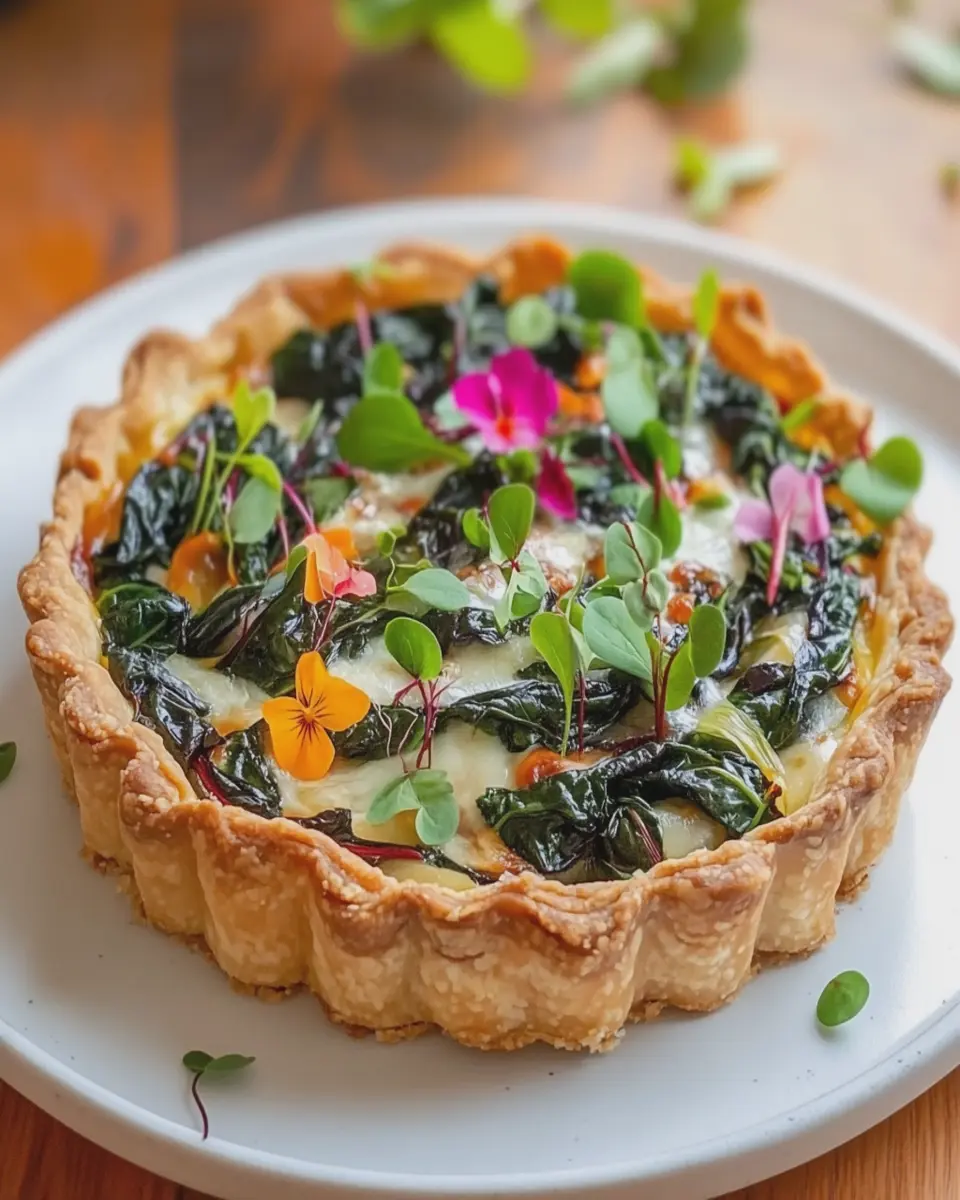 Ember-Wilted Chard Tart: The Best Comfort Food Delight