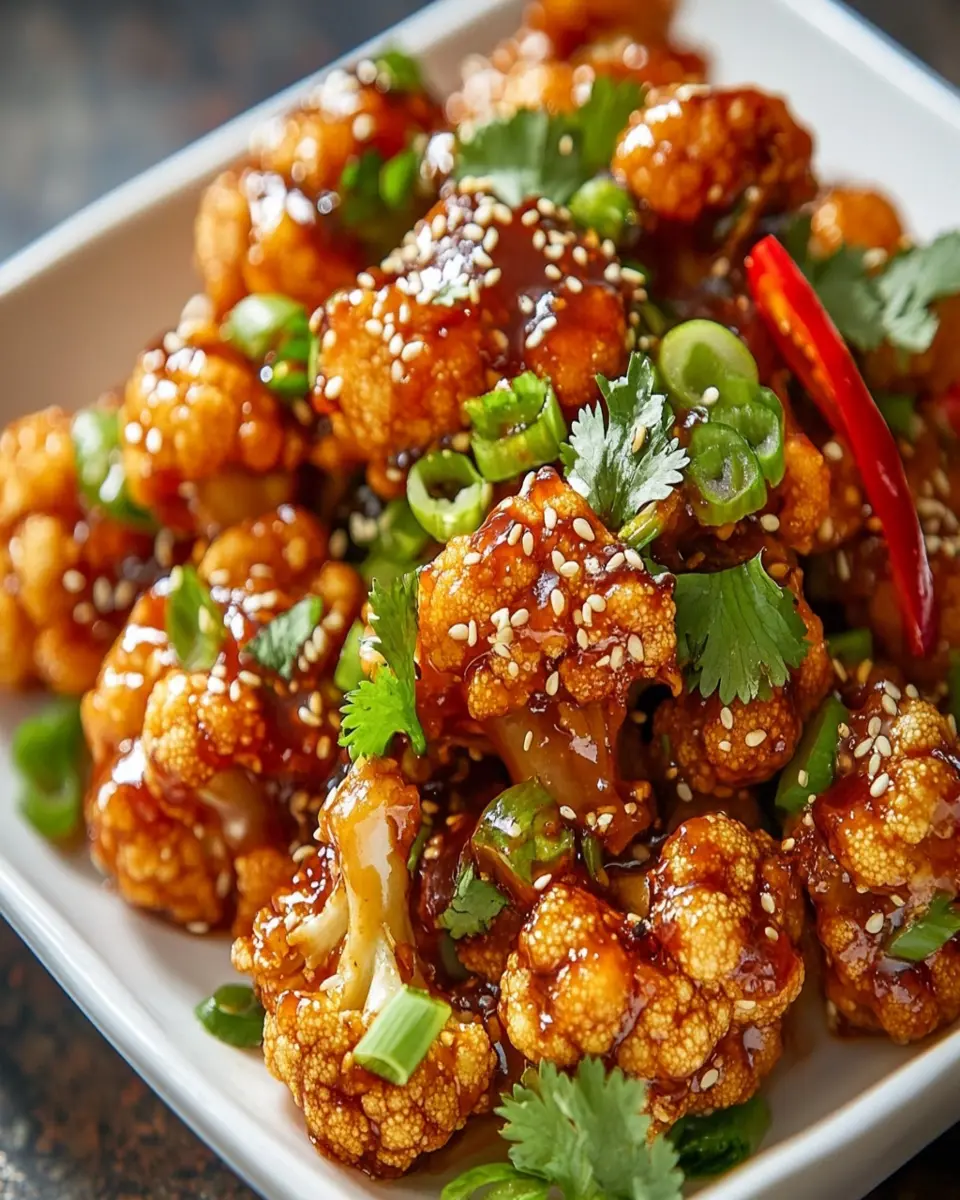 General Tso’s Cauliflower: Irresistibly Crispy & Guilt-Free!
